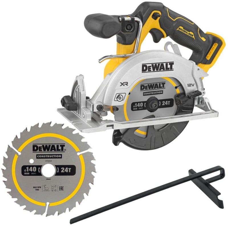Pilarka tarczowa 12V 140x20mm DeWALT DCS512N