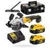 Pilarka tarczowa DeWalt DCS571P2 18V 115mm BL 2x5A