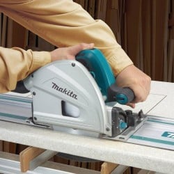 Pilarko - zagłębiarka 1300W 6-biegów 165x20mm Makita SP6000J MAKPAC + Szyna prowadząca 1,5m