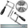 Pilarko - zagłębiarka 1300W 6-biegów 165x20mm Makita SP6000JMAKPAC + Szyna 1,5m + 2 zaciski do szyny + Pokrowiec na szynę