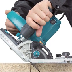 Pilarko - zagłębiarka 1300W 6-biegów 165x20mm Makita SP6000JMAKPAC + Szyna 1,5m + 2 zaciski do szyny + Pokrowiec na szynę