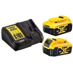 Pilarka tarczowa DEWALT DCS373M2 18V 2x4Ah 140mm
