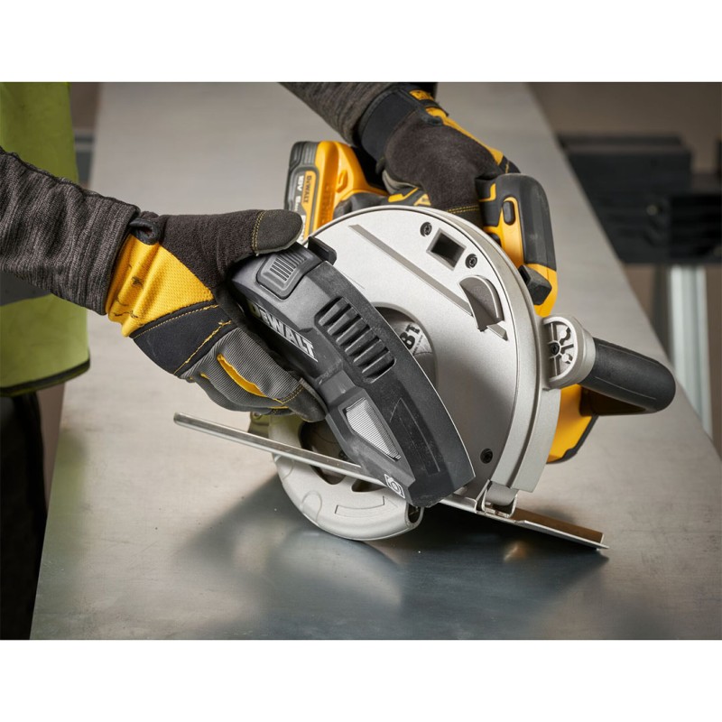 Pilarka do metalu DeWALT DCS383H2 18V XR POWERSTACK BL 2x5Ah 184mm walizka