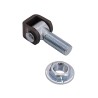 Zawias regulowany do wspawania M-20mm L-60mm