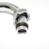 Wylewka do podgrzewaczy przepływowych Wijas WYLP15 L-150 mm chrom