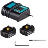 Akumulatorowa wyrzynarka Makita DJV186SFJ LXT 18V 2x3Ah 65mm regulacja kąta cięcia walizka
