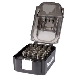 Zestaw bitów Makita E-00022 25mm 1/4’’ 31el. ’’ACCU BOX’’ – ekspozytor 12szt.