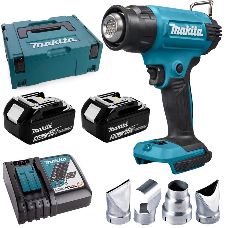 Opalarka 18V 150 - 550°C 2x5Ah Makita DHG181RTJ