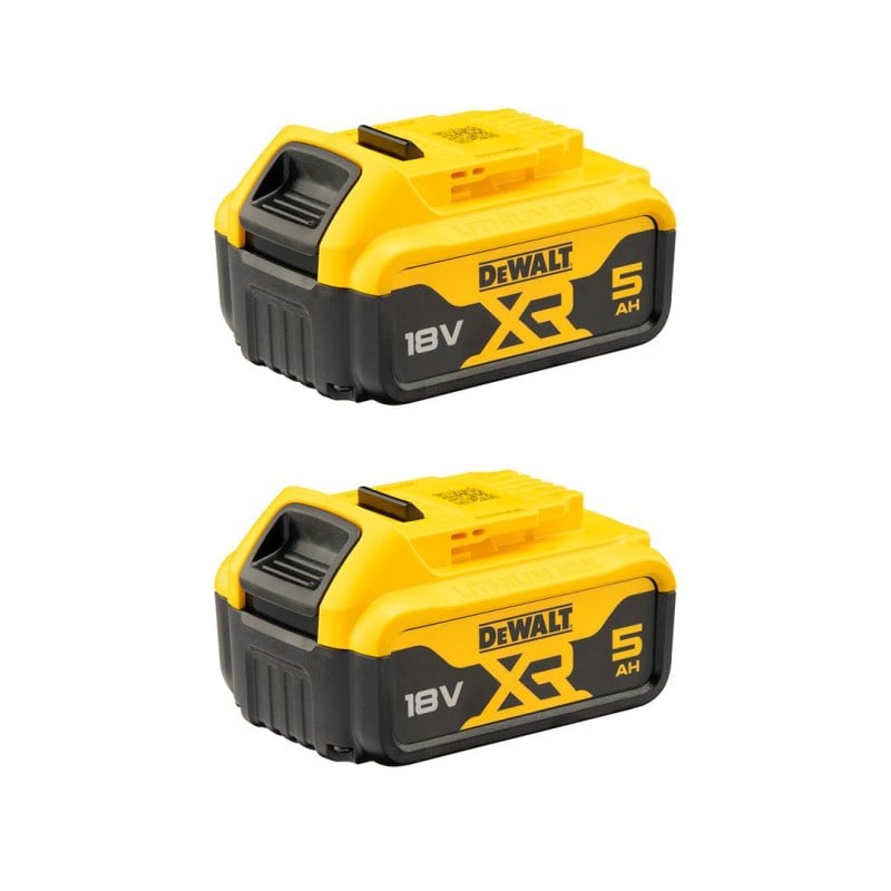 Opalarka DeWALT DCE530P2 XR 18V 2x5Ah 290/530°C walizka
