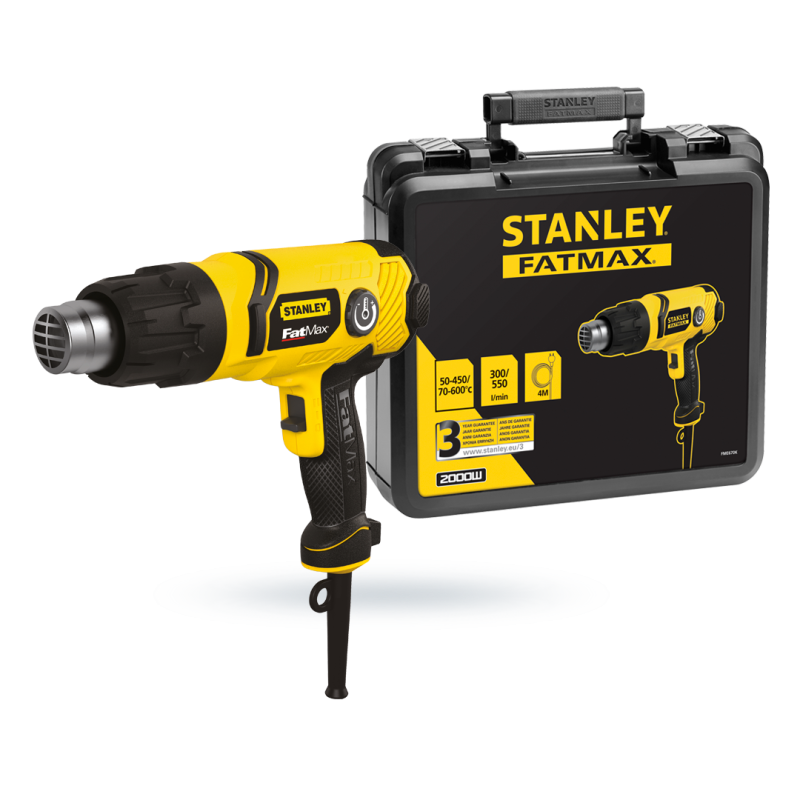 Opalarka STANLEY FME670K 2000W reg 50-450c 9akceso