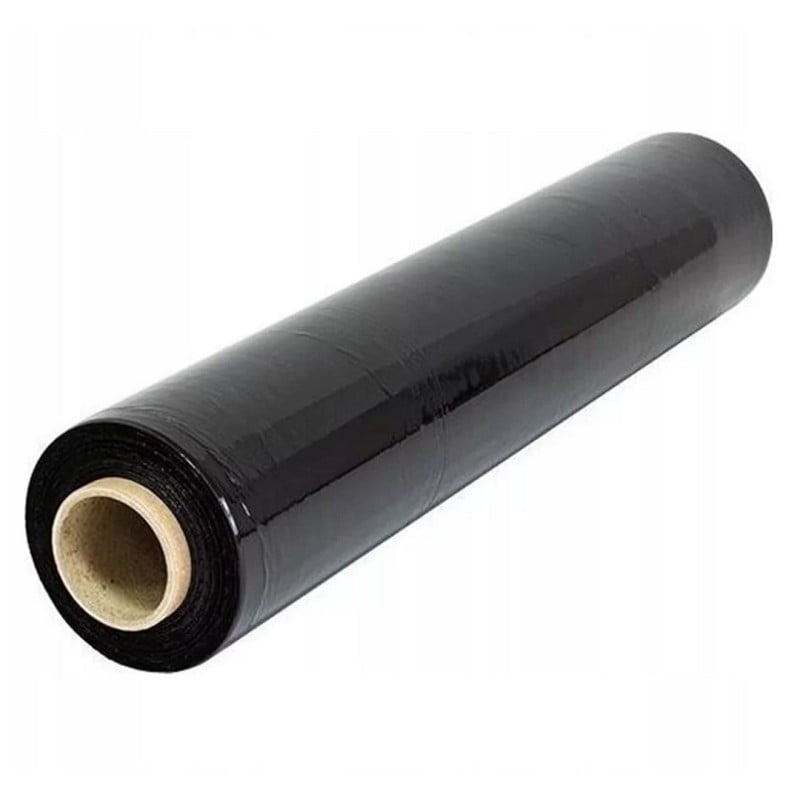 Folia stretch EXTRA 3 kg czarna rolka