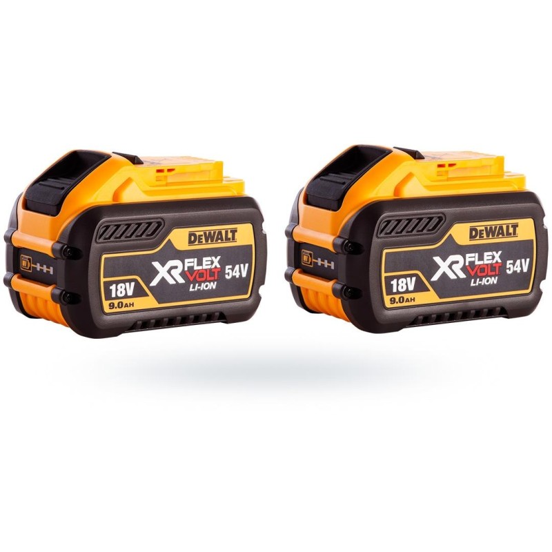 Młotowiertarka DeWALT DCH333X2 54V XR 3,5J BL + DWH201D 2x9Ah walizka