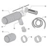 Młotowiertarka DeWALT DCH333X2 54V XR 3,5J BL + DWH201D 2x9Ah walizka