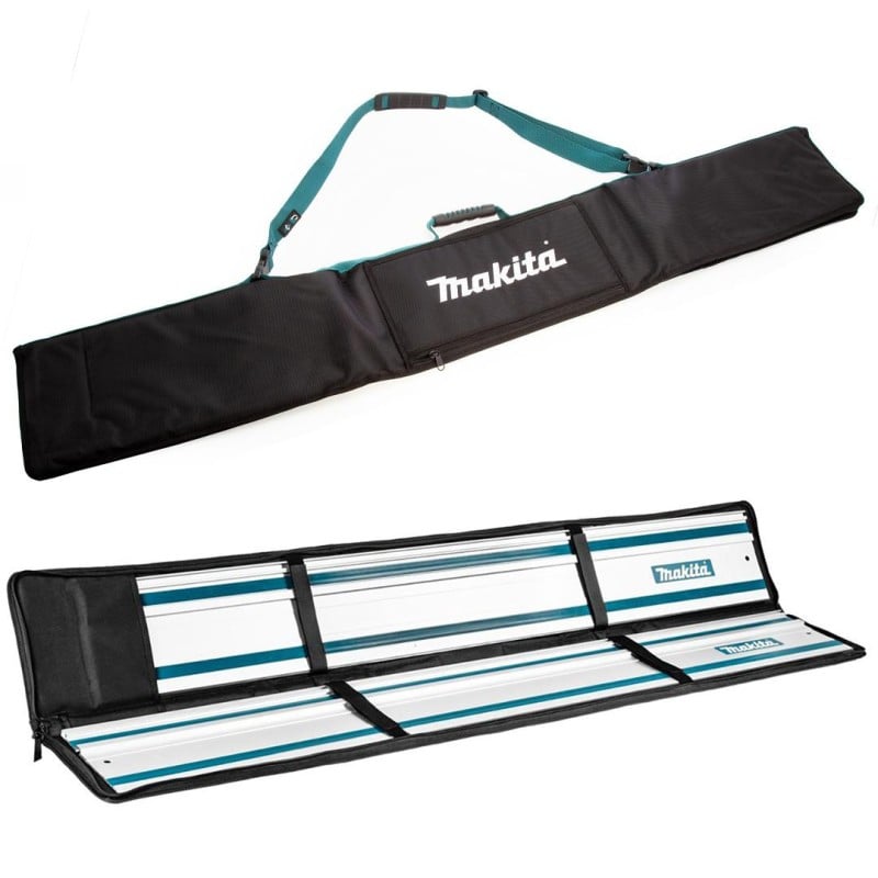 Pilarko - zagłębiarka Makita SP6000J 1300W 6-biegów 165x20mm walizka + Szyna 1,5m + zaciski do szyny prowadzącej + Pokrowiec
