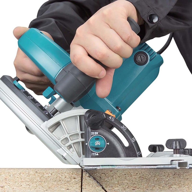Pilarko - zagłębiarka Makita SP6000J 1300W 6-biegów 165x20mm walizka + Szyna 1,5m + zaciski do szyny prowadzącej + Pokrowiec