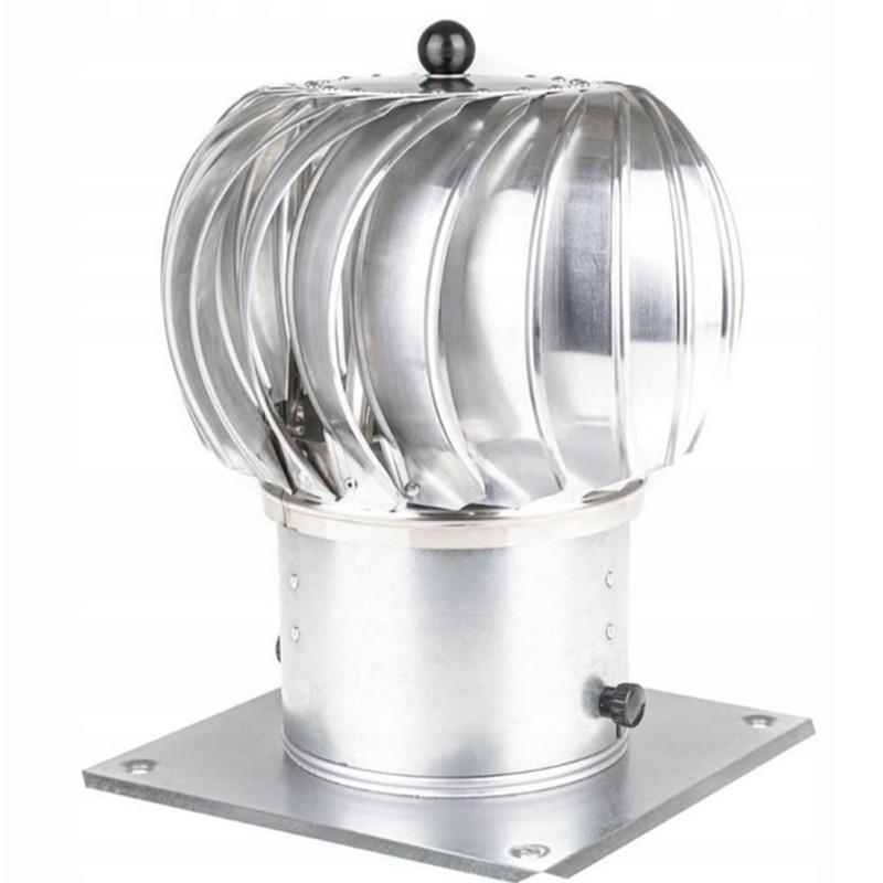 Obrotowa nasada kominowa PRODMAX KJ39/150 fi 150 TRN z podstawą aluminiową