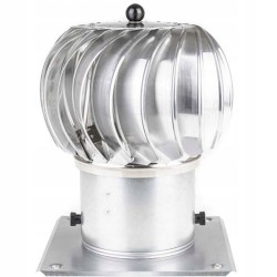 Obrotowa nasada kominowa PRODMAX KJ39/150 fi 150 TRN z podstawą aluminiową