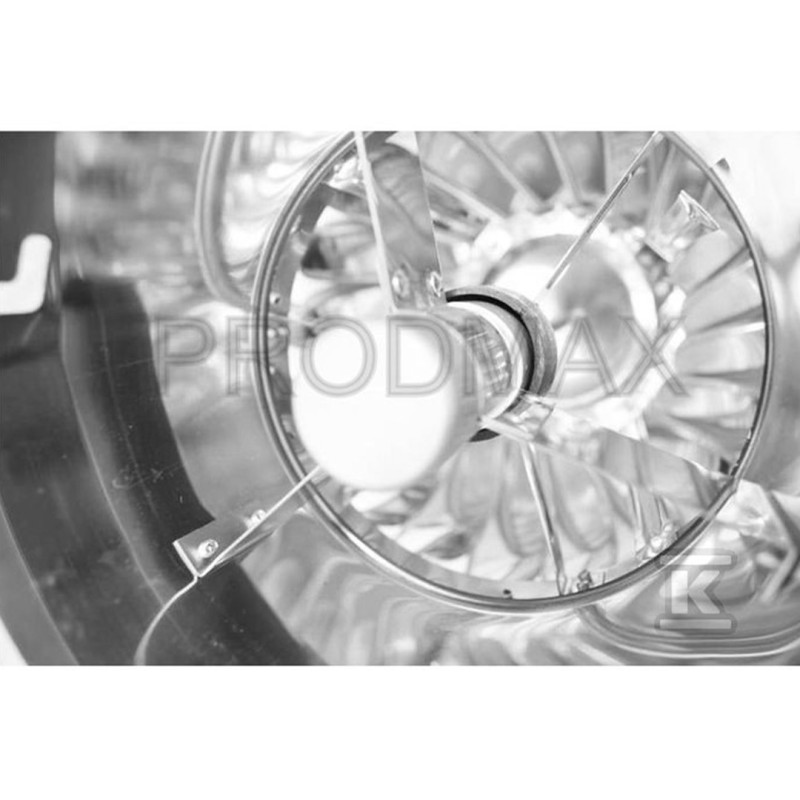 Obrotowa nasada kominowa PRODMAX KJ39/150 fi 150 TRN z podstawą aluminiową