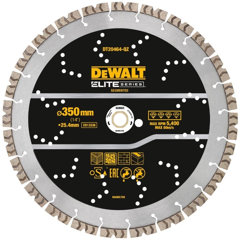 Tarcza diamentowa betonu 350x25,4mm DeWALT DT20464