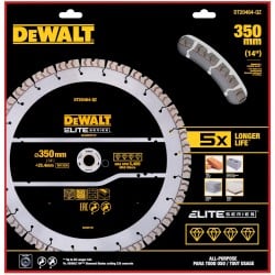 Tarcza diamentowa betonu 350x25,4mm DeWALT DT20464