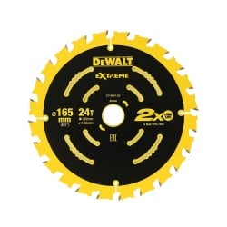 Piła tarcz DEWALT DT10624 165x24zx20 widia EXTREME