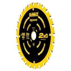 Piła tarcz DEWALT DT10624 165x24zx20 widia EXTREME