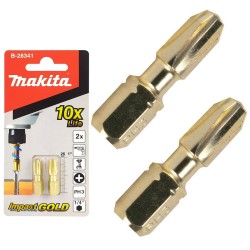 BIT PH3 x 25mm IMPACT GOLD MAKITA (opk2szt)