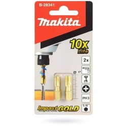 BIT PH3 x 25mm IMPACT GOLD MAKITA (opk2szt)