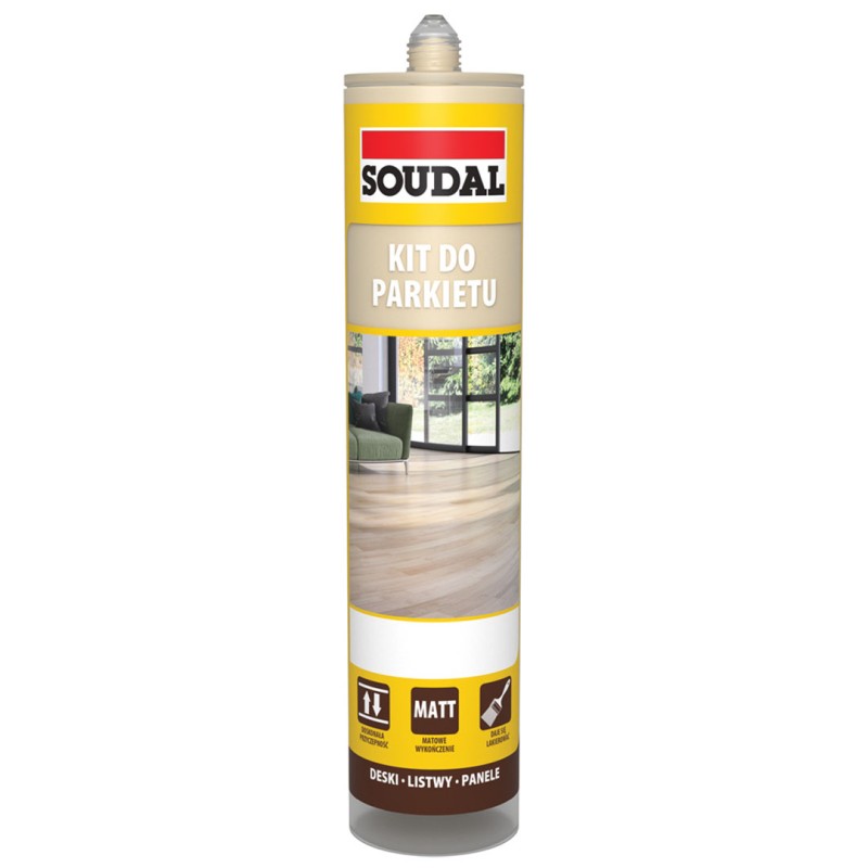 Kit do parkietu SOUDAL klon, jesion akrylowy 280ml kartusz