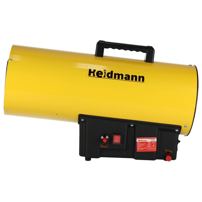 Nagrzewnica gazowa z reduktorem Heidmann H00753 40kW