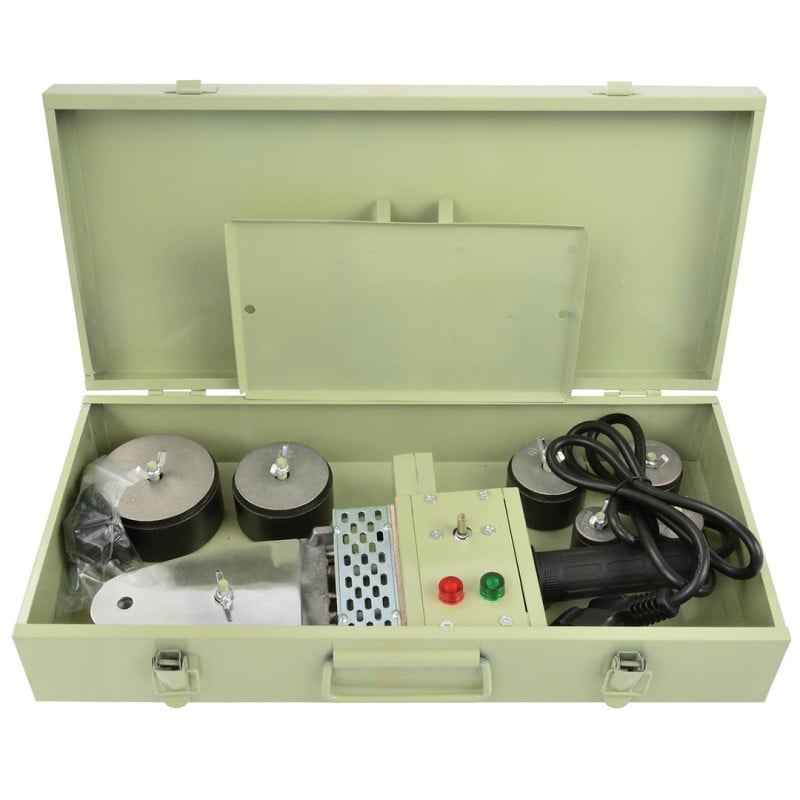 Polifuzyjna zgrzewarka do rur termoplastycznych GEKO G81030 20-63mm 800W