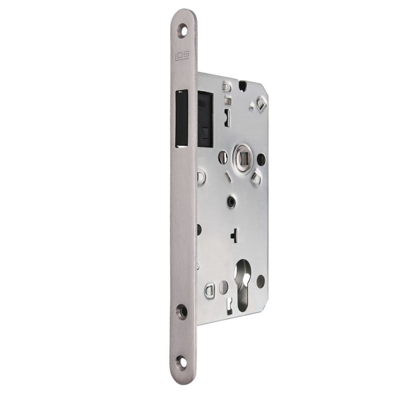Zamek wpuszczany magnetyczny bębenkowy z zaczepem LOB 72/50mm WB Z75MB-43-00 nierdzewka