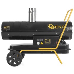 Nagrzewnica olejowa z odprowadzaczem spalin GEKO G80425 25 kW 1,65 l/h