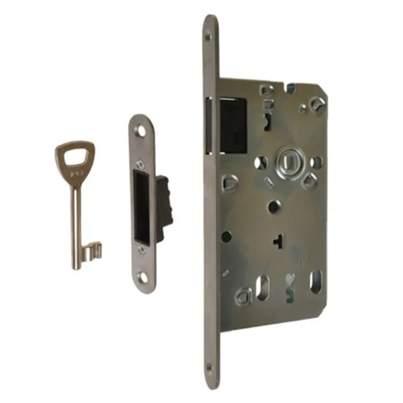 Zamek wpuszczany magnetyczny na klucz LOB Z75MZ-43-00 72/50mm nierdzewka