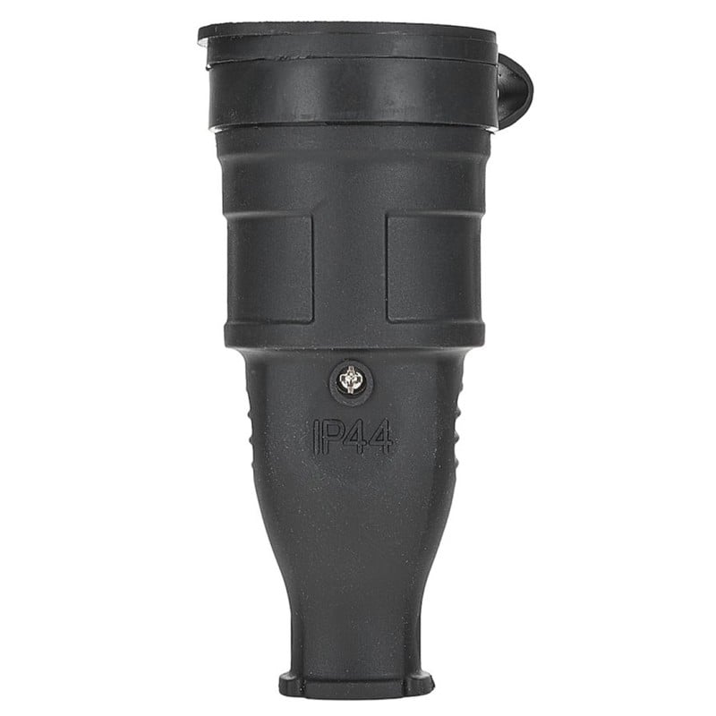 Gumowe gniazdo sieciowe z klapką GEKO G17516 230V 16A IP44