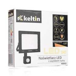 Reflektor lampa z czujnikiem ruchu KELTIN K02012 LED SMD 30W 2700lm