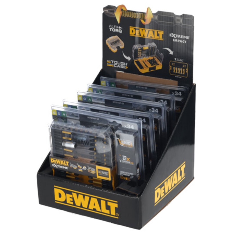 Zestaw bitów udarowych DeWALT DT70746T-QZ FLEXTORQ 34 części