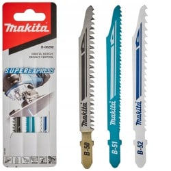 Komplet brzeszczotów Super-Express do wyrzynarki Makita B-06292 100mm 73mm HCS HSS 3 sztuki