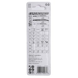 Komplet brzeszczotów Super-Express do wyrzynarki Makita B-06292 100mm 73mm HCS HSS 3 sztuki