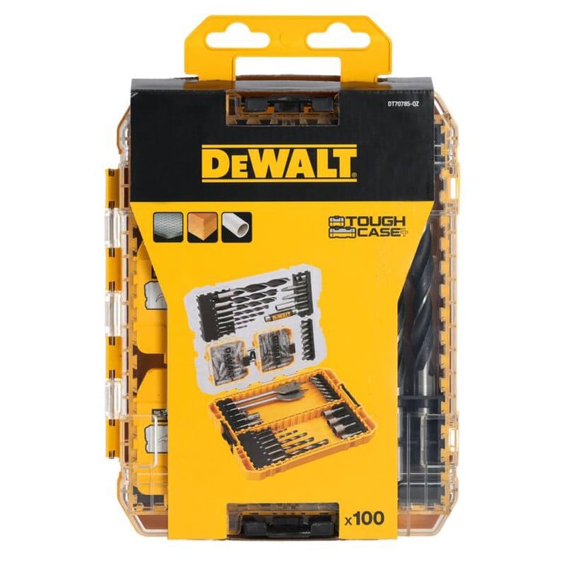Komplet wierteł i bitów DeWALT DT70785-QZ 100 elementów, skrzynka Tough Case