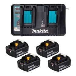 Kosiarka akumulatorowa Makita DLM462PT4 LXT 2x18V 4x5Ah XPT 46cm 60l