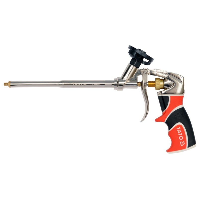 Pistolet do pianki montażowej YATO YT-6745 PTFE nierdzewny z blokadą