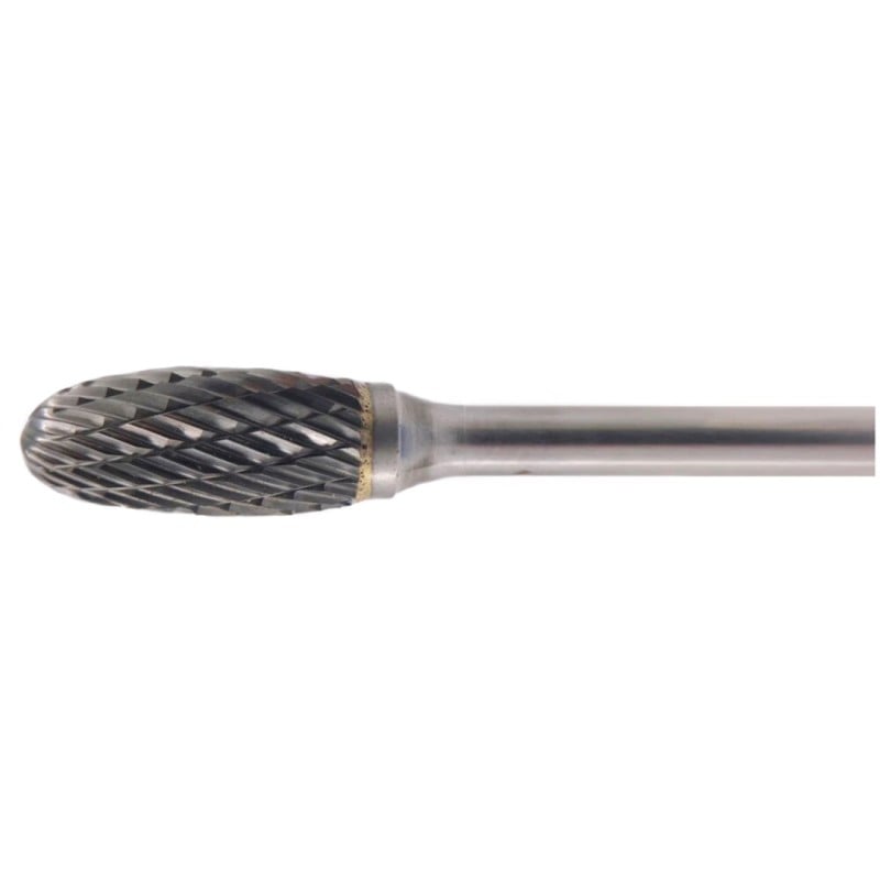 Owalny pilnik obrotowy węglikowy Beta 426MD/OV12 12x22 mm, trzpień 6 mm z łamaczem wióra