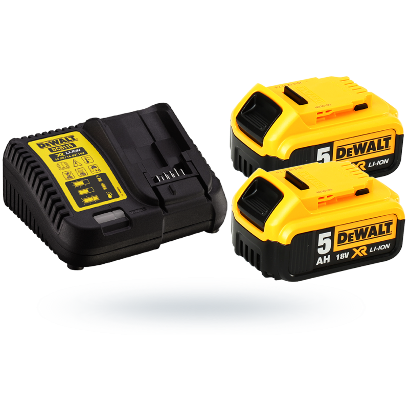 Akumulatorowa sztyfciarka DeWALT DCN660P2 XR 18V BL 16Ga 2x5Ah ładowarka walizka