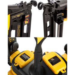 Akumulatorowa sztyfciarka DeWALT DCN660P2 XR 18V BL 16Ga 2x5Ah ładowarka walizka
