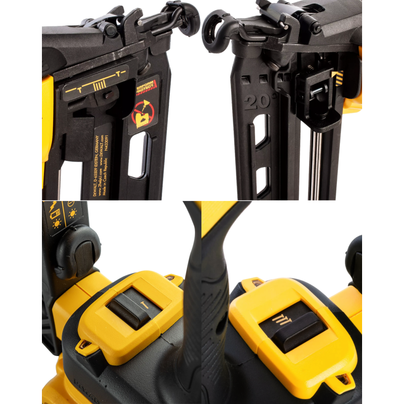 Akumulatorowa sztyfciarka DeWALT DCN660P2 XR 18V BL 16Ga 2x5Ah ładowarka walizka