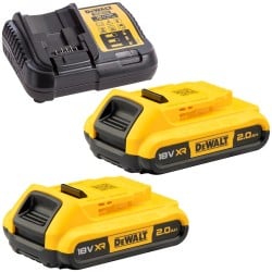 Akumulatorowa sztyfciarka DeWALT DCN660D2 XR 18V BL 16Ga 2x2Ah ładowarka walizka