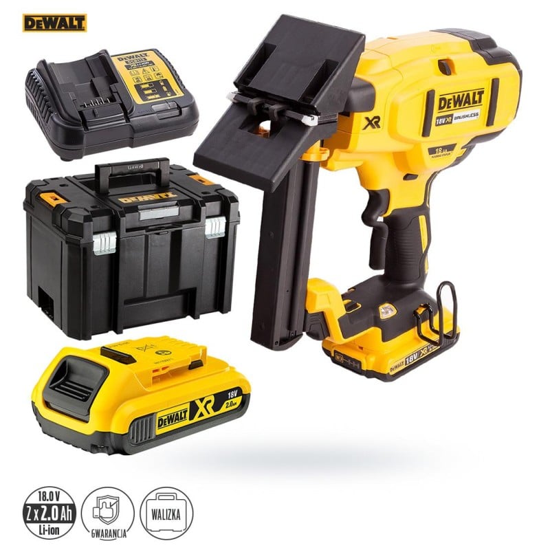 Zszywacz DeWalt DCN682D2 18V XR BL 2x2Ah 18Ga TSTA