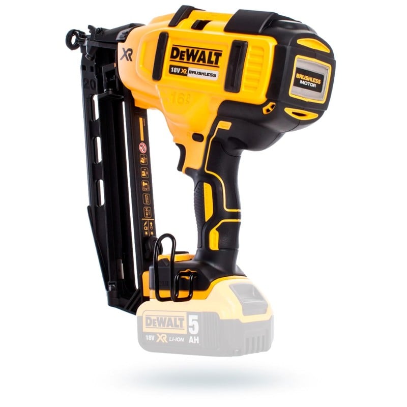 Akumulatorowa sztyfciarka DeWALT DCN660NT XR 18V BL 16Ga BODY walizka