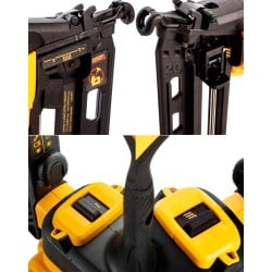 Akumulatorowa sztyfciarka DeWALT DCN660NT XR 18V BL 16Ga BODY walizka